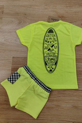 Conjunto niño (camiseta y boxer licra) de Pingüino de Lolittos